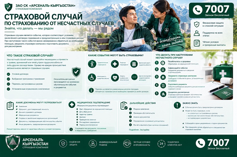 Кырсыктардан камсыздандыруудагы камсыздандыруу окуясы