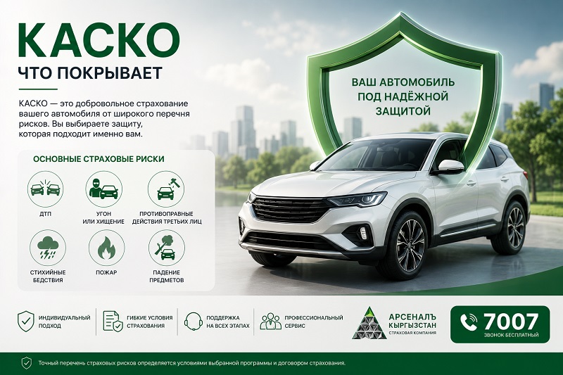 КАСКО эмнени камтыйт?