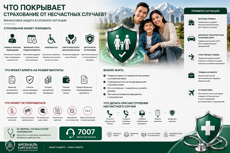 Кырсыктардан камсыздандыруу эмнени камтыйт?